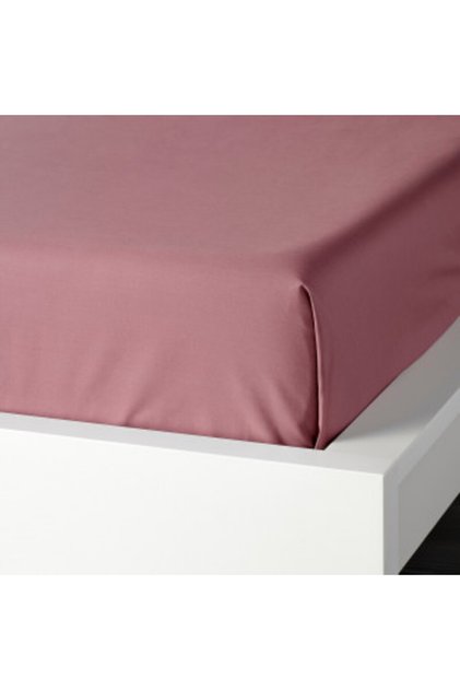 Ullvide Single Bed Sheet 150X260 cm Dark Pink