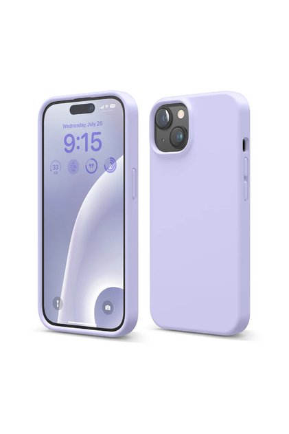 İphone 14 / 13 İçi Kadife Soft Yumuşak Kamera Açık Lansman Telefon Kılıfı Kapak