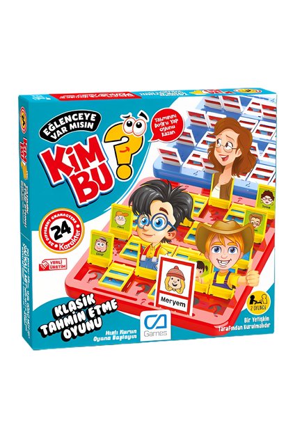 Who's This 3+ Years Old Children's 24 Character Fun Two-player Classic Guessing Game