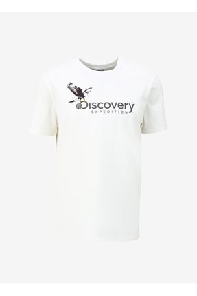 【DISCOVERY EXPEDITION】 Main Crew Outdoor T-Shirt‐WHITE Men's Rash Guards & Water T-shirts | Discovery-Expedition