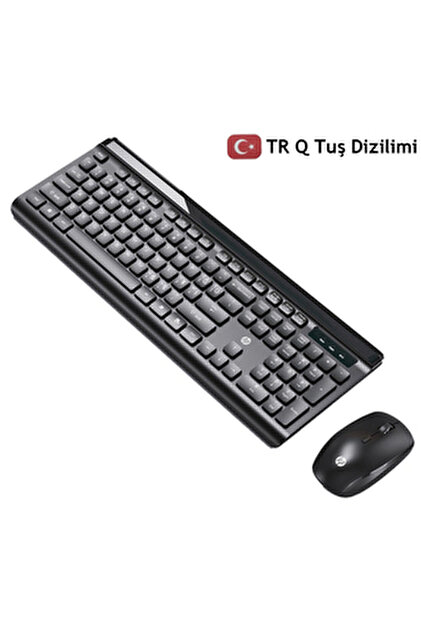 Kit Tastiera e Mouse Wireless 230 (Nero) - Layout QUERTY Italiano