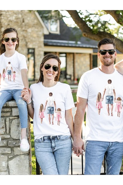 Father's Day T-Shirt - Dad Child T-Shirt (Price Is for One Piece) Add the Quantity to Make a Combination)
