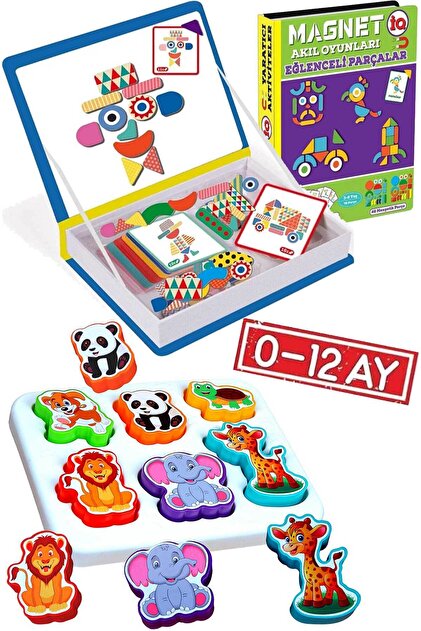 oruçoyuncak Magnet Iq Yaratıcı Şekiller Manyetik Puzzle Mıknatıslı