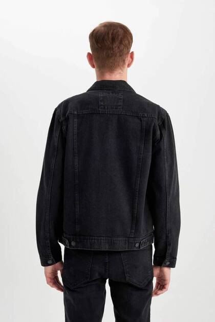 Defacto Z3379az/nm40 Erkek Jean Ceket Black - Fiyatı, Yorumları