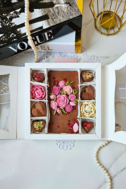 ksana choco El Yapımı Belçika Çikolatası Hediye Çikolata Kutusu