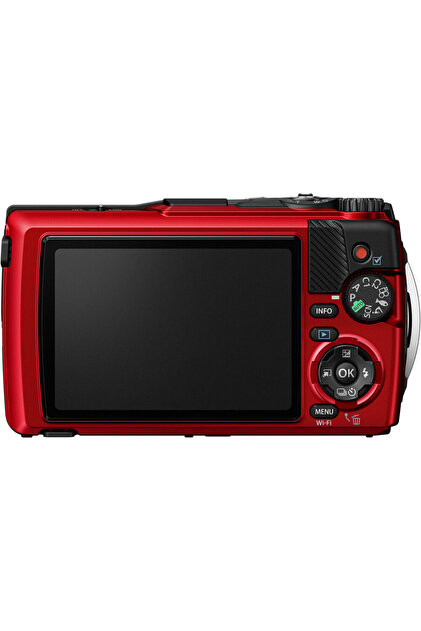 Olympus Om System Tough Tg-7 Sualtı Fotoğraf Makinası (KIRMIZI