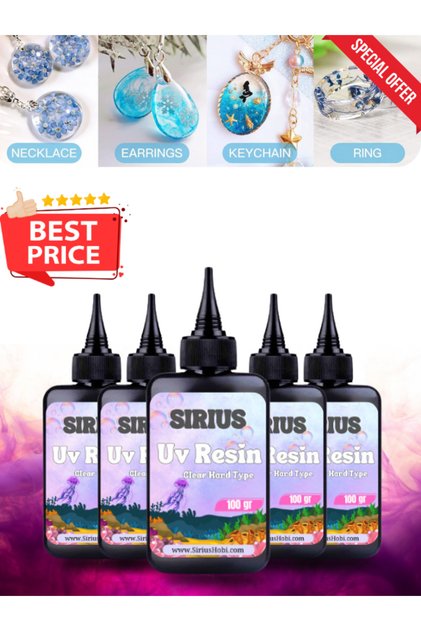 Sirius Uv Reçine Sert Tip-hızlı Kürlenen 500 ml