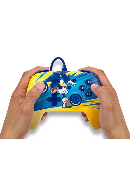 Powera Enhanced Kablolu Joystick Nintendo Switch - Sonic Boost