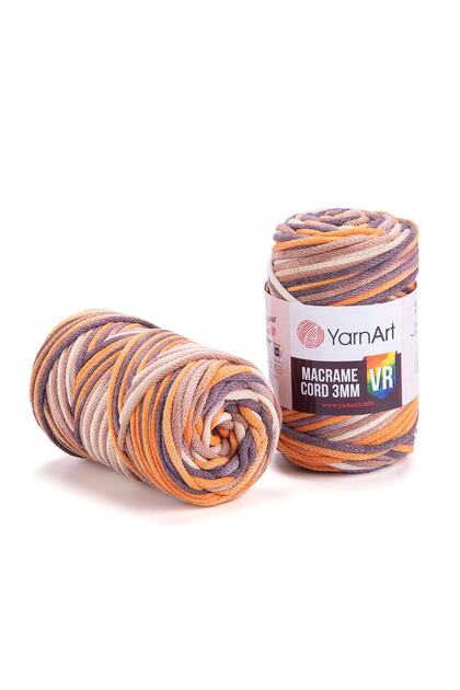 Makrame konac 3 mm Vr - Makrame Pređa za ručno pletenje Ebruli-927