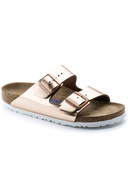 Birkenstock ARIZONA SOFT FOOTBED METALLIC COPPER ARIZONA BAKIR