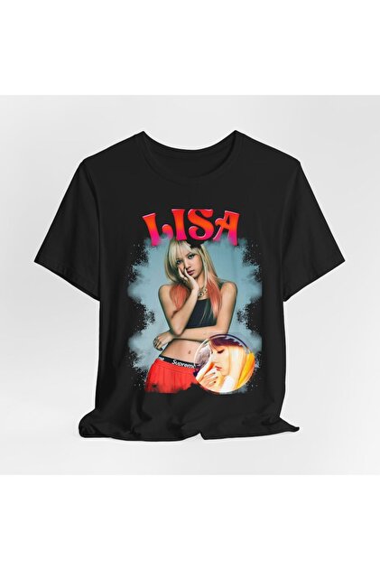 GALASHOP Blackpink Lisa Kadın Tişört - Fiyatı, Yorumları