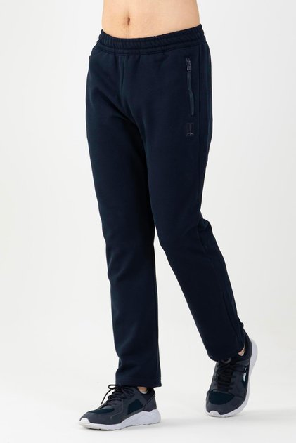Regular Men's Straight Leg Navy Blue Sweatpants