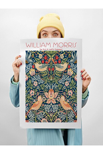 postifull William Morris Poster, Sanat Serisi, Çerçevesiz Poster