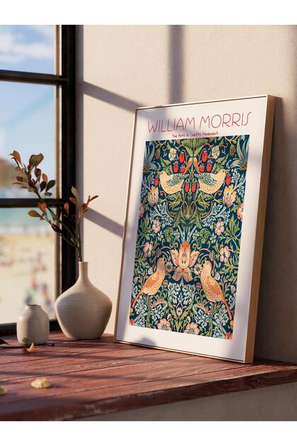 postifull William Morris Poster, Sanat Serisi, Çerçevesiz Poster