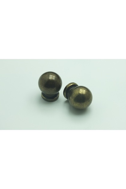 25mm Musket Button Antique Yellow (10Pcs)