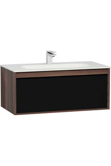 VitrA Metropole 58195 Lavabo Dolabı, Tek Çekmeceli, Infinit