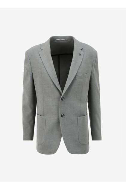 Regular Fit Gri Erkek Düz Ceket FC4SM-CKT 0770
