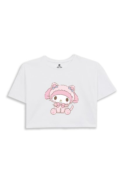 My Melody Printed Crop T-shirt