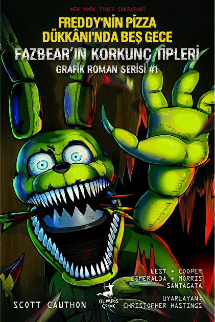 Olimpos Yayınları Freddynin Pizza Dükkanında Beş Gece - Fazbear'ın
