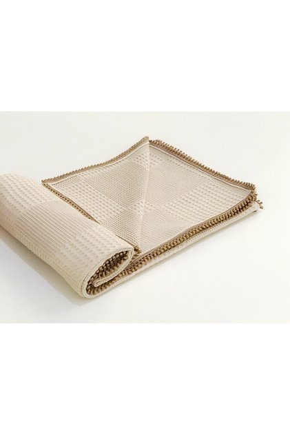 %100 Cotton Multipurpose Honeycomb Piqué Blanket (80x100 cm)