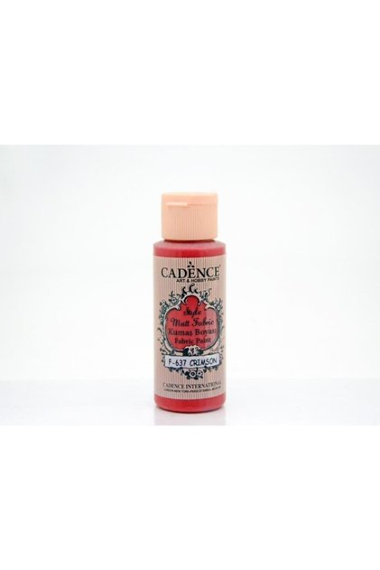 Style Mat Kumaş Boyası 637 Crimson Kırmızı 59ml