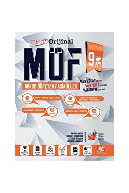 Genel Markalar 2026 Orijinal Mikro 9. Sınıf Matematik Möf Mikro
