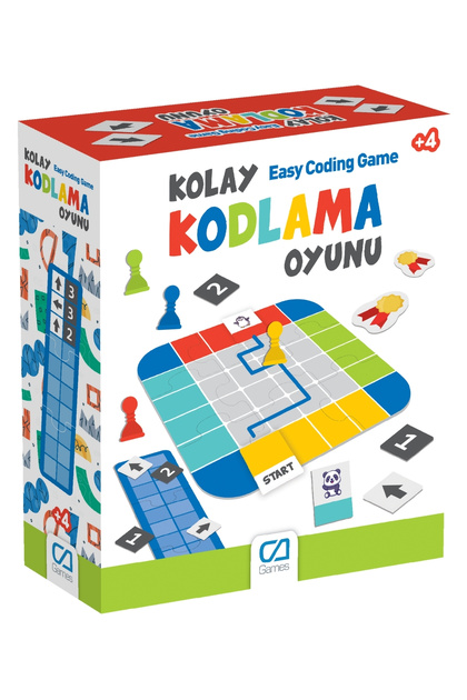 CA Games Kolay Kodlama Oyunu 4+ Yaş Çocuklar için Eğitici ve