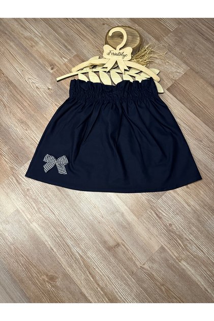 Girl's Elastic Waist Bell Skirt