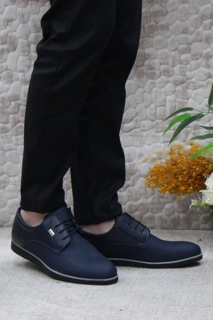 Cntr 682 Comfortable Lightweight Printed Lace-up Men's Shoes