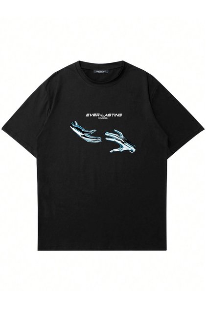 Unisex Ever-Lasting Printed Oversize T-Shirt