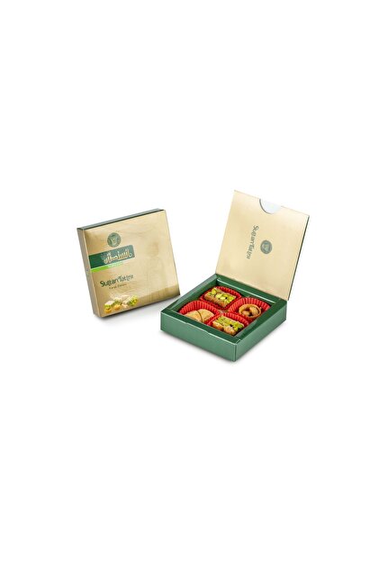Al Sultan Sweets Karışık Baklava - 4' lü Lezzet Koleksiyonu Kraft Kutu