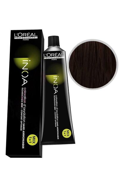 Amonyaksız 5.8 Koyu Çikolata Kahve Renk Saç Boyası 60Ml,,İNOA050524157