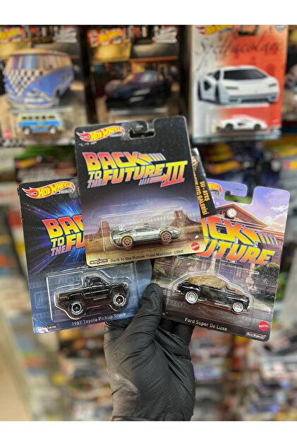 HOT WHEELS Back To the Future III (1.64 premıum 3'lü Set - Fiyatı