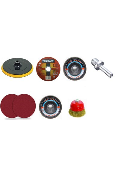 CMC Tools Zımparalama Disk Seti 8 Parça 115 Lik - Fiyatı