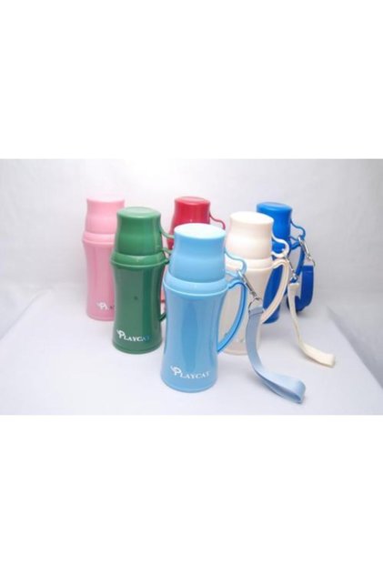 Playcat Thermos Glass Flask