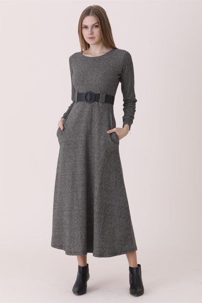 Nassah Kadın Vizon Elbise - 2
