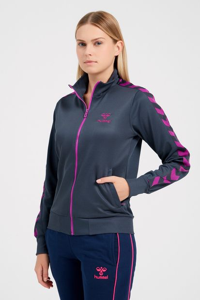 hummel Kadın Spor Sweatshirt - Hmlatlanta Zip Jacke - 2