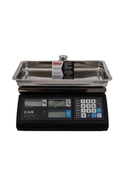 30 Kg 5 Gr Onaylı Fiyat Hesaplamalı Pazarcı Terazi - Terazi (2 Yıl Garantili)