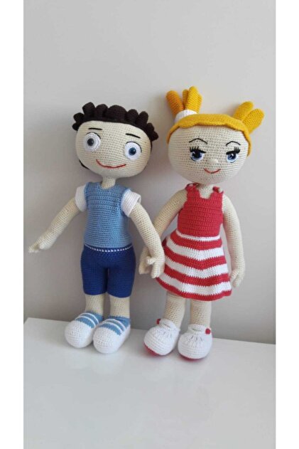 OYUNCAKPARK Tinky Ve Minky Amigurumi Organik Oyuncak - Fiyatı