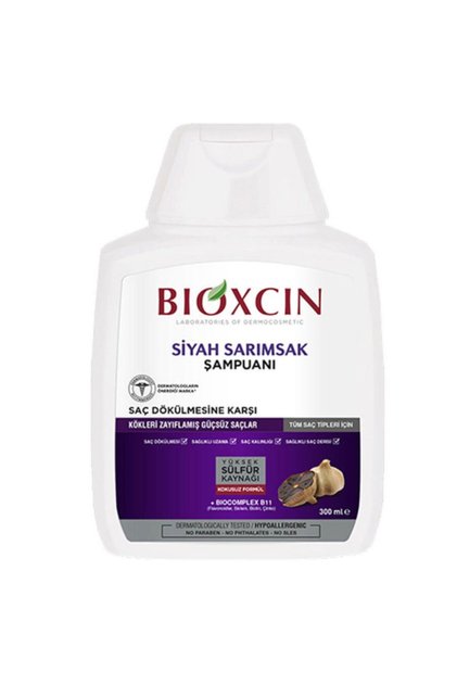 Kontrol - Saç Dökülmesine Karşı Siyah Sarımsaklı Şampuan Quantum 300 ml Kutusuz