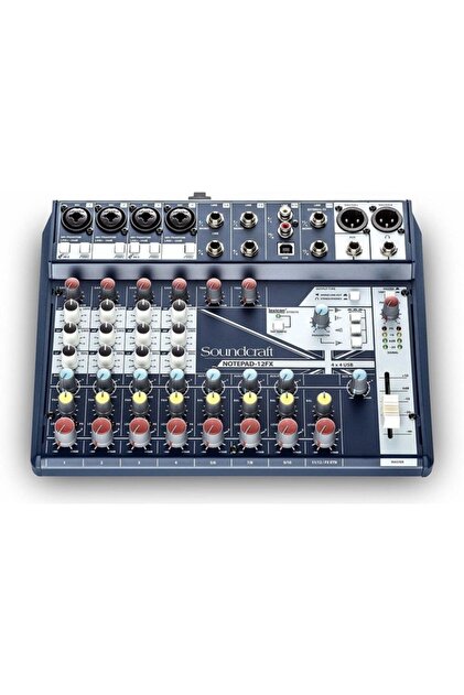 SOUNDCRAFT Notepad 12fx 12 Kanal Effektli Analog Usb Mixer
