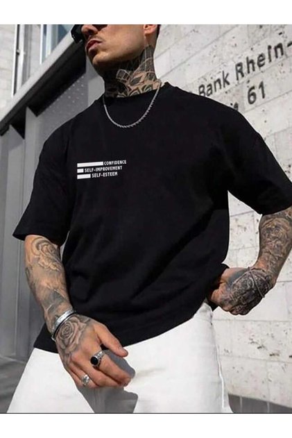 Black T-Shirt Oversized