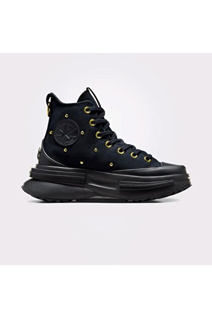 コンバース　タグ付き　RUN STAR LEGACY LEATHER　23.5 Converse Run Star Legacy Cx Unisex Siyah Platform Sneaker - Fiyatı