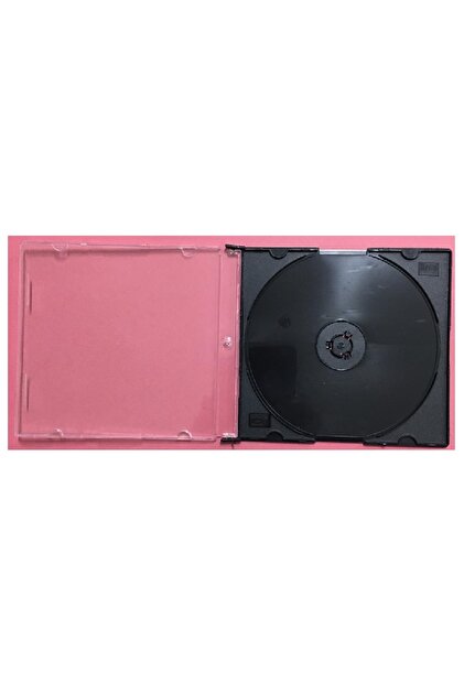 ELBA CD / DVD Kutusu 1 Li Siyah Slim 5,2mm Qd-521.02b (10 Lu Paket