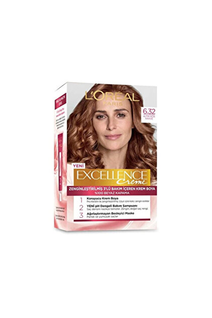 L'Oreal Paris Excellence 6-32 Açık Altın Kahvesi Saç Boyası
