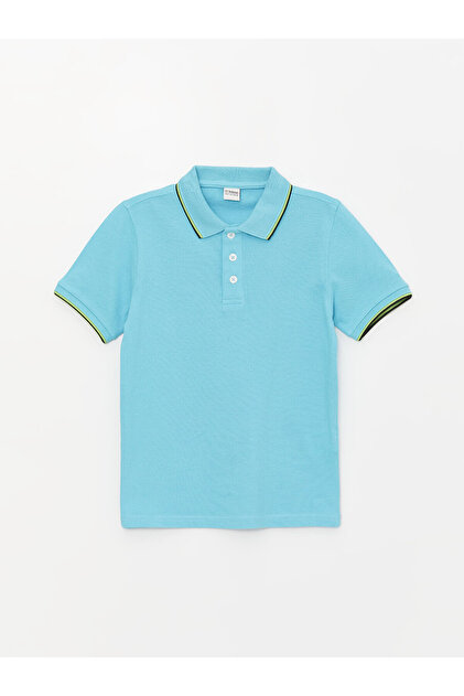 LC Waikiki Lapel Basic Short Sleeve Boys T-shirt- Trendyol