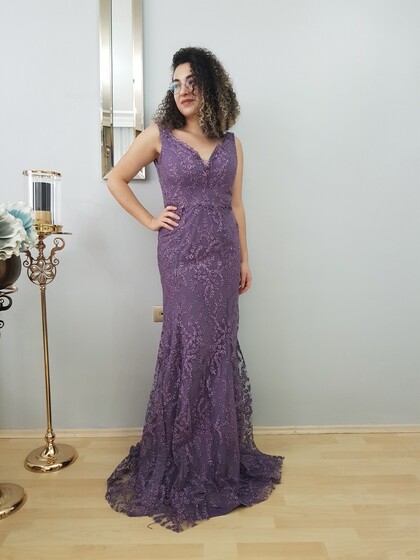 purple fishnet dress Beaded fishnet midi dress in purple - Self Portrait