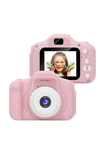 Çocuk Fotoğraf Makinası Dijital Fotoğraf Makinesi Çocuk Mini 1080p Hd Kamera Selfie