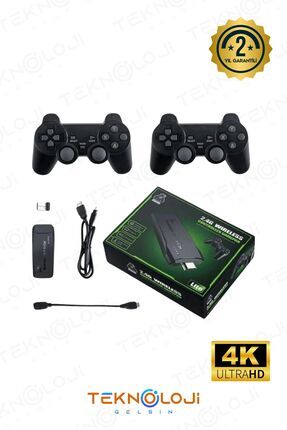 Genel Markalar Arcade Yeni 4khd Retro Game Stick 90 Lı Yıllar