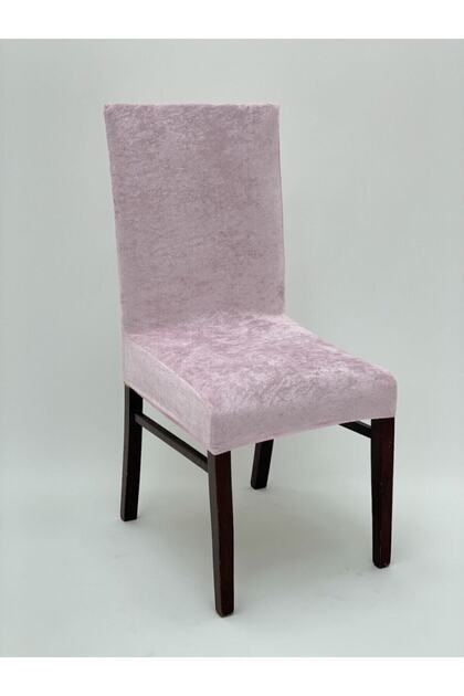 Uy Style Velvet Chair Cover , elasticated chair cover, 1 piece.